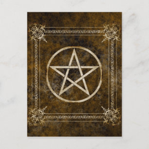 Cartão Postal Pentagrama