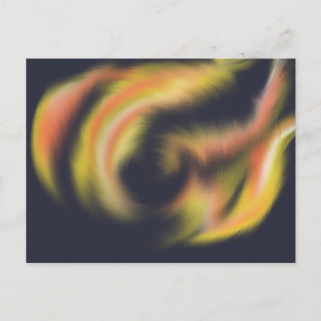 Cartão Postal Pentecostes Espírito Santo Fogo Culto Arte Cristã (Frente)