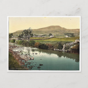 Cartão Postal Penyghent, de Horton, Yorkshire, Inglaterra Rara P
