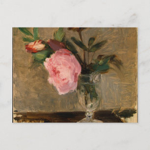 Cartão Postal Peonies Berthe Morisot Fine Art