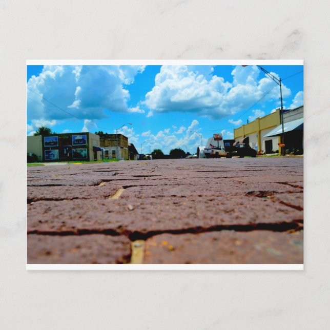 Cartão Postal Pequena Cidade Principal (Frente)