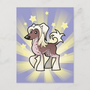 Cartão Postal Pequena Estrela Chinesa Deitada (sem pêlos)