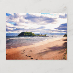 Cartão Postal Pequena ilha Presa