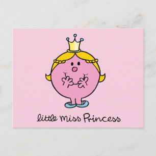 Cartão Postal Pequena Miss Princesa