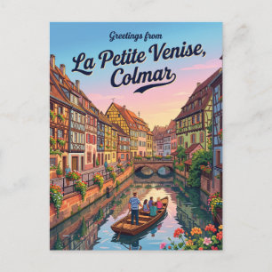 Cartão Postal Pequena Veneza França