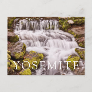 Cartão Postal Pequenas Cataratas em Yosemite