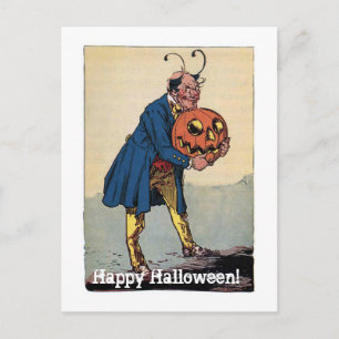 Cartão Postal Pequenas histórias de bruxas de Oz Halloween