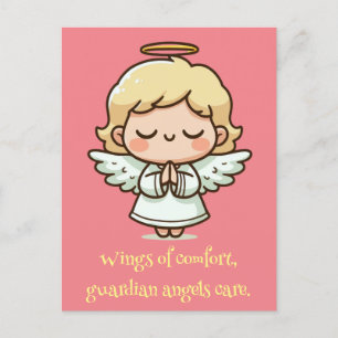 Cartão Postal Pequeno anjo de oração