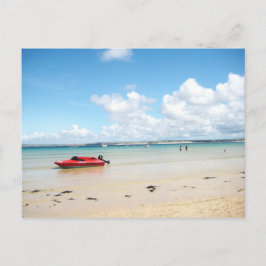 Cartão Postal Pequeno Barco Vermelho