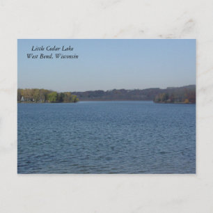 Cartão Postal Pequeno Lago Cedar