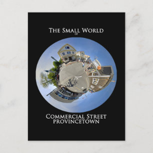 Cartão Postal Pequeno Mundo da Província Comercial de Rua