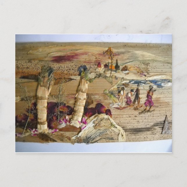 Cartão Postal Pequeno ponto piquenique (Frente)