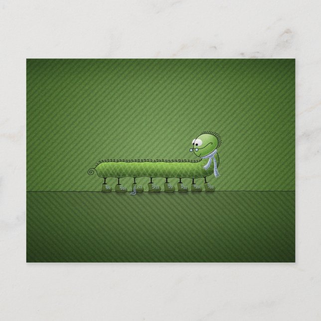 Cartão Postal Pequeno Problema (Verde) (Frente)