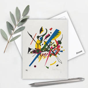 Cartão Postal Pequenos mundos I de Wassily Kandinsky 