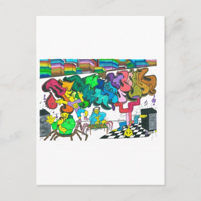 Cartão Postal PercentumHipHop (Frente)