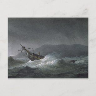 Cartão Postal Perda do Blanche, de Abrevack, 4 de março de 1807