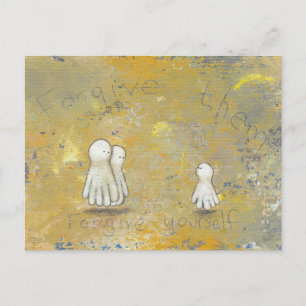 Cartão Postal Perdão cura recuperação fantasma arte passada