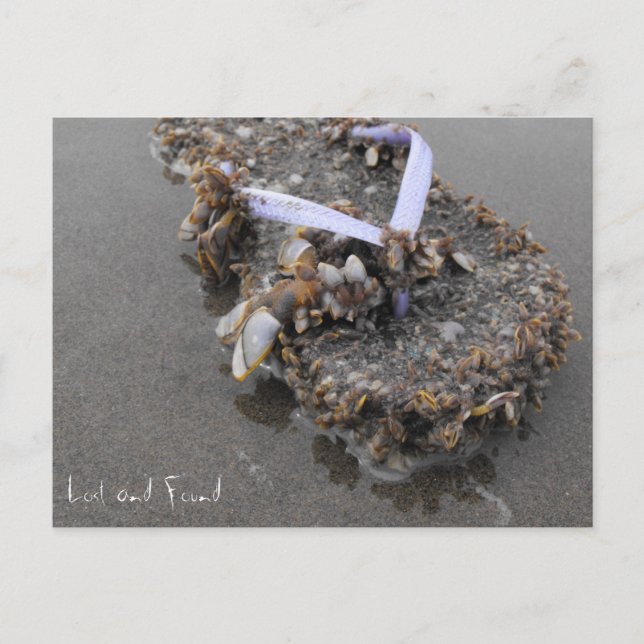 Cartão Postal Perdido e encontrado (Frente)