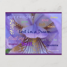 Cartão Postal Perdido Em Um Sonho | Cartão-postal Blue Beach™