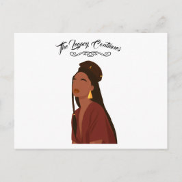 Cartão Postal Perfect for Black History Month 2026 celebration