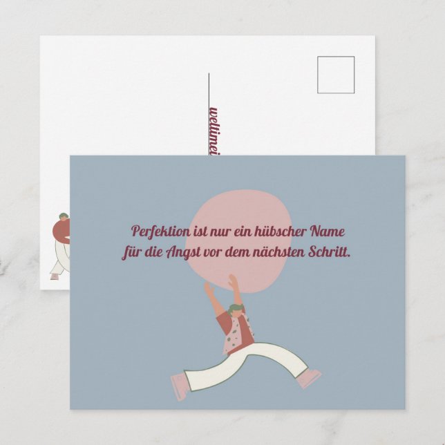 Cartão Postal Perfektion (Frente/Verso)