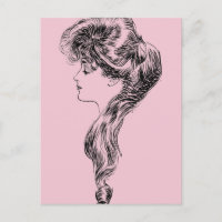 Perfil de uma menina de Gibson, 1903