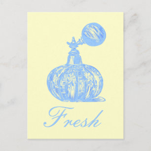 Cartão Postal Perfume fresco