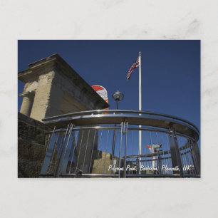 Cartão Postal Pergrims Point, Barbican, Plymouth postal