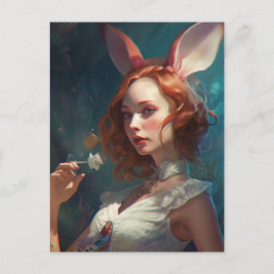 Cartão Postal Pergunte a Alice