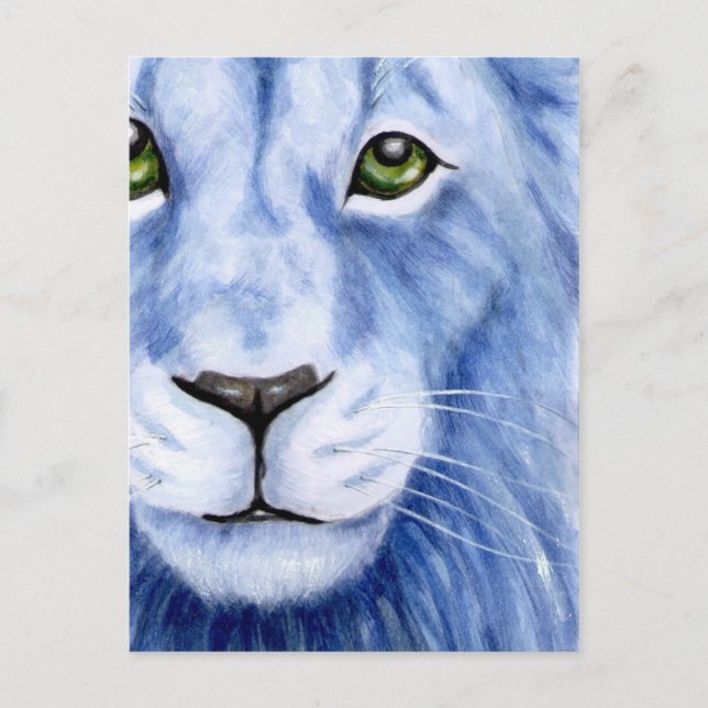 Cartão Postal Peridot - Leão (Frente)