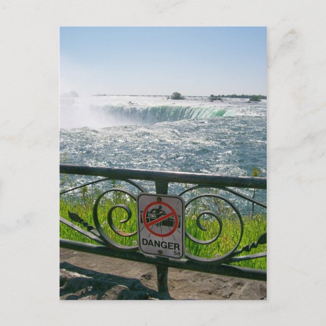 Cartão Postal Perigo? (Frente)