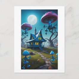 Cartão Postal Perigo De Cima