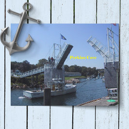 Cartão Postal Perkins Cove em Ogunquit, Maine