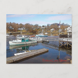 Cartão Postal Perkins Cove, Maine - Cartão-postal