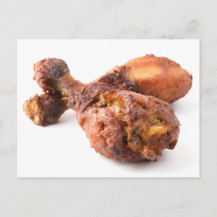 Cartão Postal Pernas de frango torradas