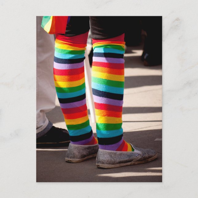 Cartão Postal Pernas Orgulhosas (Frente)