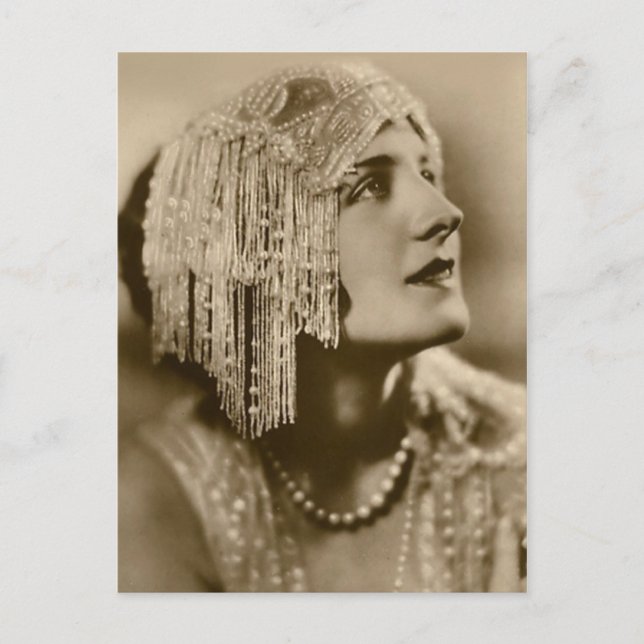 Cartão Postal Pérolas e Moda (Frente)