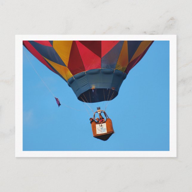 Cartão Postal Pershing Balloon Derby 2009 (Frente)