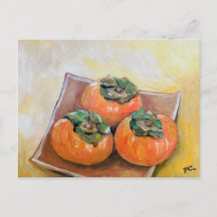 Cartão Postal Persimmons