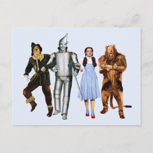 Cartão Postal Personagens Clássicos do Mágico de Oz