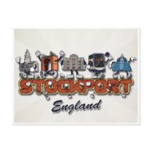 Personagens de desenho animados de armazenamento