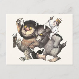 Cartão Postal Personagens de Onde Vivem as Feras