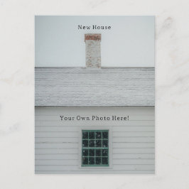 Cartão Postal Personalised Photo Moving House New Home Card.