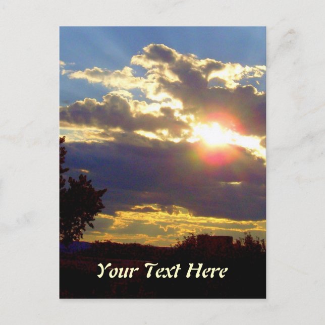 Cartão Postal Personalização de radiação (Frente)