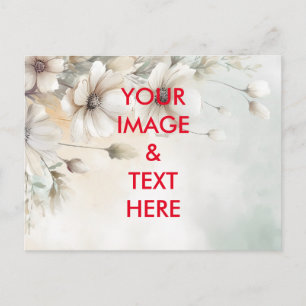 Cartão Postal Personalizada Personalizada Sua Própria Foto