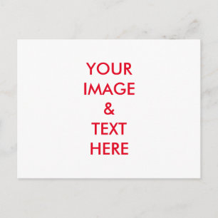 Cartão Postal Personalizada Personalizada Sua Própria Foto