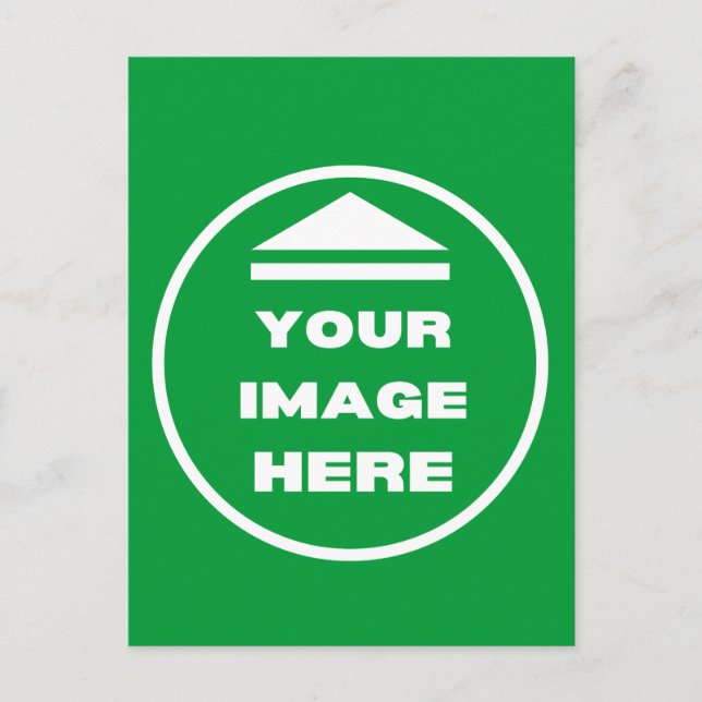 Cartão postal - Personalizado - Adicionar Imagem / (Frente)