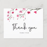 Personalizado | Cherry Blossom | Casamento Obrigad