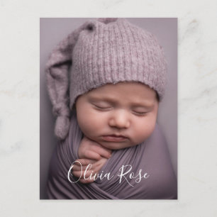 Cartão Postal Personalizado com Foto e Texto