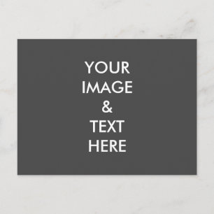 Cartão Postal Personalizado com Sua Própria Foto